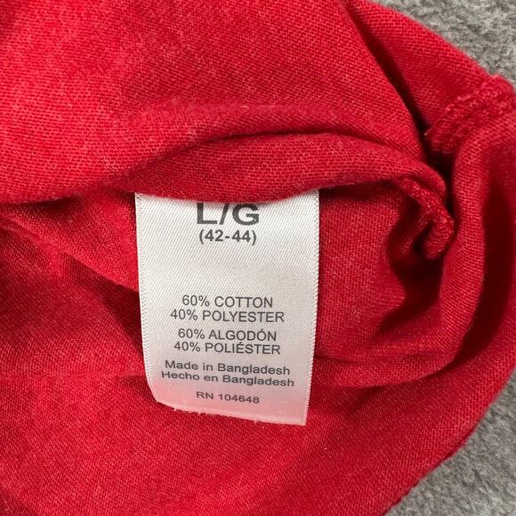 University Of Alabama Crimson Tide Russell Athletic T-Shirt Men's Large - Picture 7 of 8